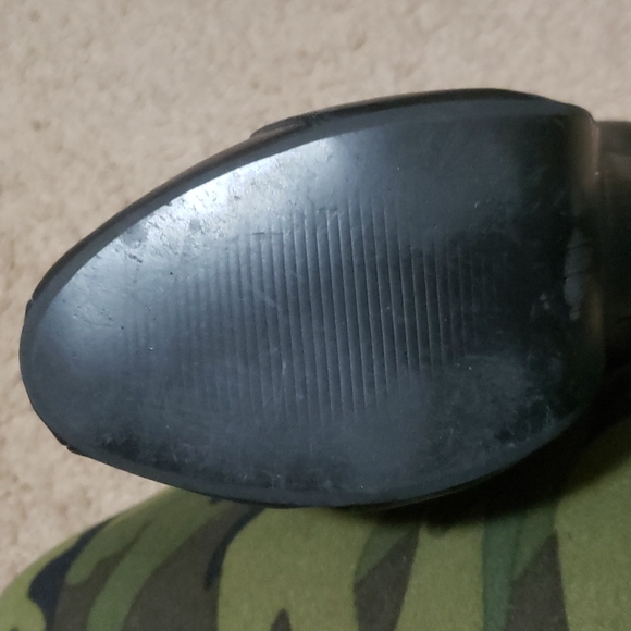 Platform Granny Boots Black Wild Diva 7 1/2 - Picture 6 of 8